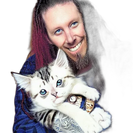 animal, photorealistic, fantasy art, brian transparent PNG cut-out