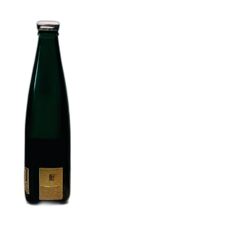 bottle, placed, table transparent PNG cut-out