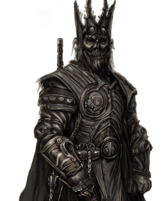 mask, staff, sword, fantasy art transparent PNG cut-out