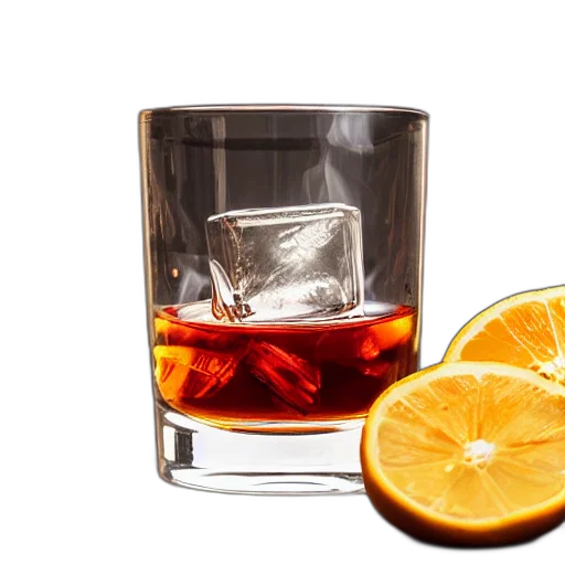 food, bottle, 3d render, vodka transparent PNG cut-out