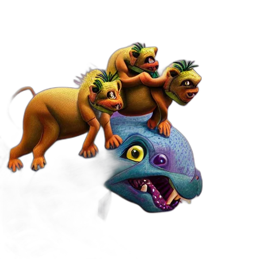 creature, dragon, animal, concept art, 3d render, photorealistic, fantasy art, super transparent PNG cut-out