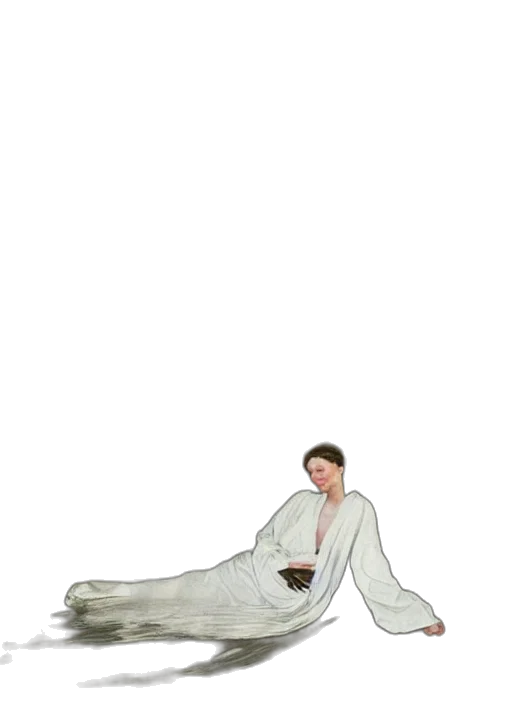 dress, staff, creature, animal transparent PNG cut-out