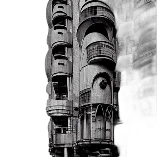 building, car, robot, face, photorealistic, concept art, pencil sketch, comic book art transparent PNG cut-out