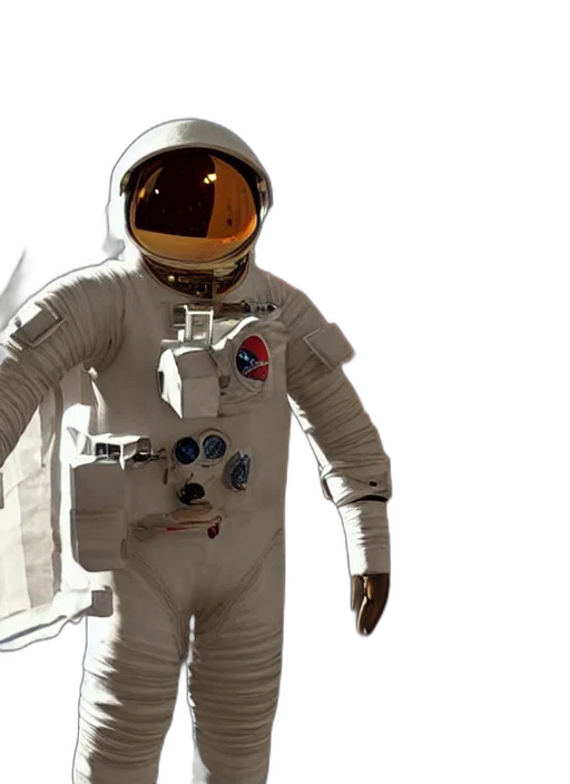 robot, concept art, outer space, landshark, astronaut, suit, unreal, engine transparent PNG cut-out