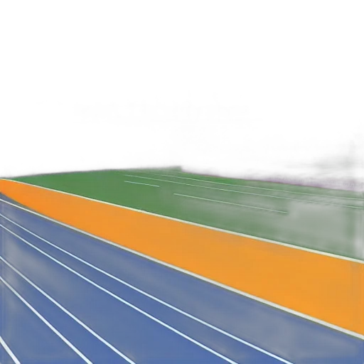 3d render, photorealistic, concept art, sprinters transparent PNG cut-out