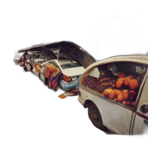 car, food, mask, robot transparent PNG cut-out
