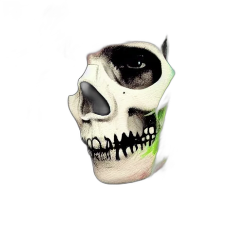 mask, face, creature, jewelry, 3d render, concept art, photorealistic, fantasy art transparent PNG cut-out