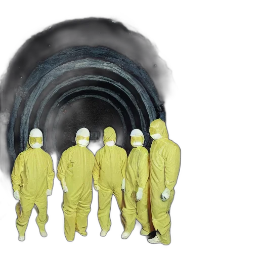 jacket, mask, hair, umbrella, concept art, outer space, wide, shot transparent PNG cut-out