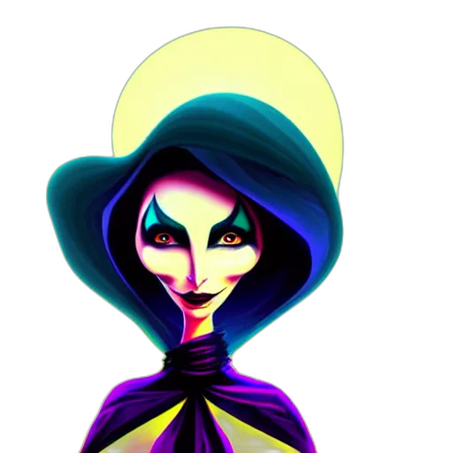 hat, staff, dress, mask transparent PNG cut-out