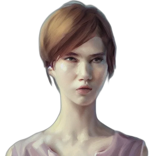 face, dress, creature, robot transparent PNG cut-out