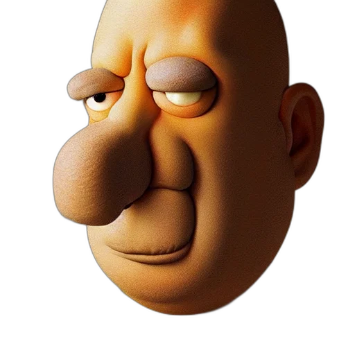 mask, face, creature, animal, 3d render, photorealistic, concept art, cartoon transparent PNG cut-out