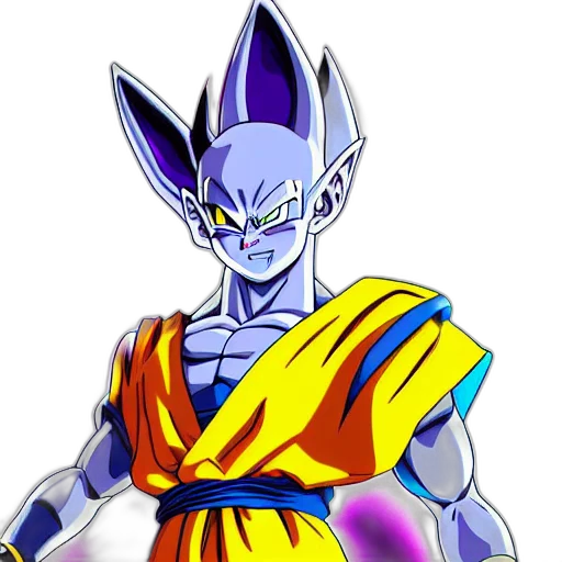 staff, concept art, 3d render, cartoon, pixel art, beerus, mixed, goku transparent PNG cut-out