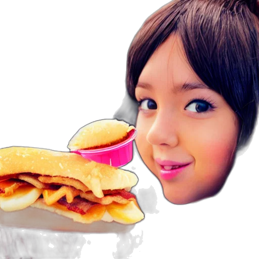 food, face, creature, animal transparent PNG cut-out