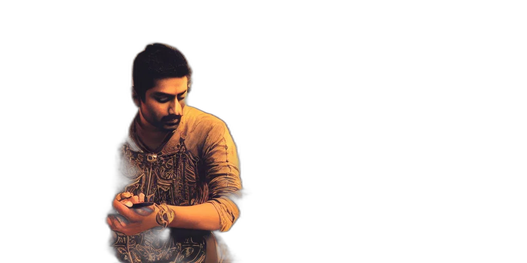 staff, photorealistic, 3d render, pixel art, concept art, forest, indian, electronic transparent PNG cut-out