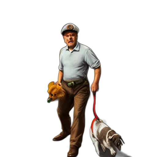 staff, animal, hat, creature transparent PNG cut-out