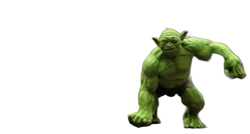 creature, animal, staff, weapon transparent PNG cut-out