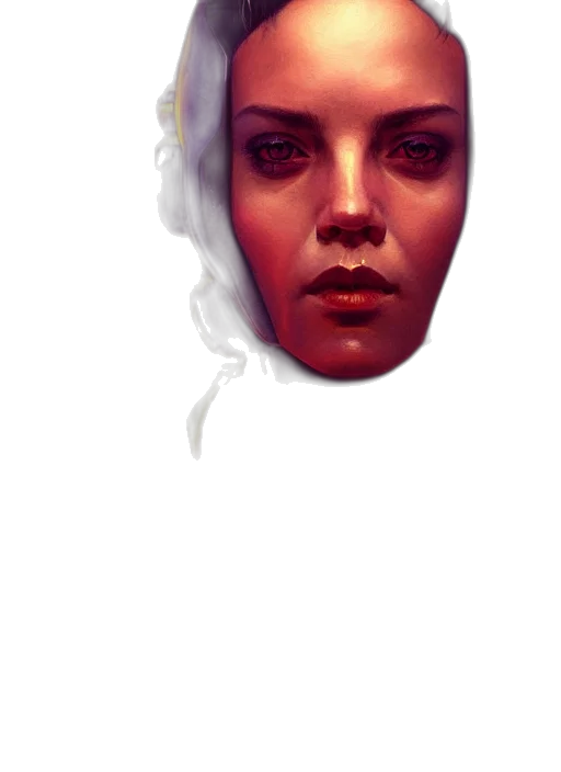 face, mask, crown, hat, concept art, photorealistic, fantasy art, pixel art transparent PNG cut-out