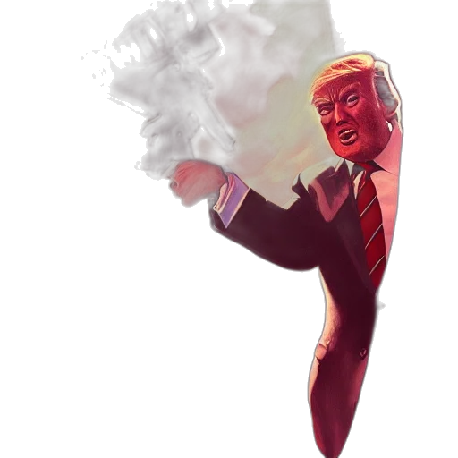 mask, weapon, staff, jacket transparent PNG cut-out