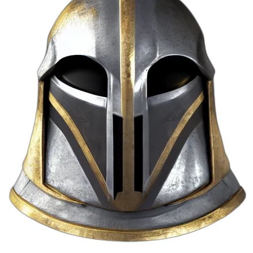 mask, weapon, sword, face, 3d render, concept art, fantasy art, photorealistic transparent PNG cut-out