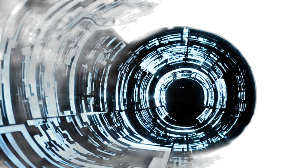 robot, 3d render, cyberpunk, mri transparent PNG cut-out