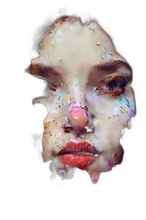 mask, face, creature, crown transparent PNG cut-out