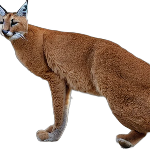 animal, creature, staff, 3d render transparent PNG cut-out