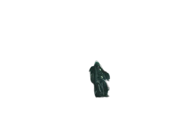 jacket, robot, creature, staff transparent PNG cut-out