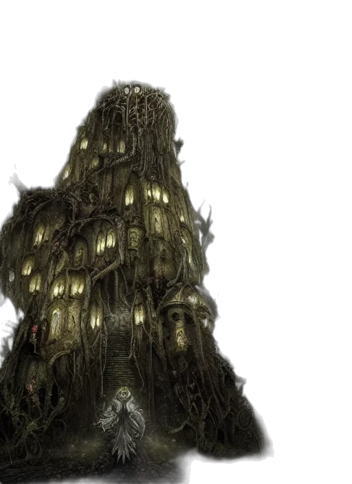 hair, creature, tree, concept art, fantasy art, chet, zar, alexander transparent PNG cut-out