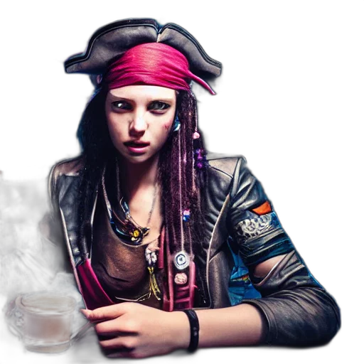 jewelry, face, weapon, hat transparent PNG cut-out