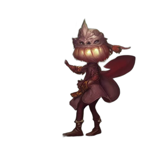 staff, hat, mask, creature, concept art, pixel art, fantasy art, 3d render transparent PNG cut-out