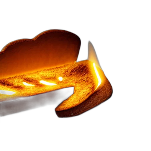 hat, food, shoes, jewelry, 3d render, photorealistic, concept art, fire transparent PNG cut-out
