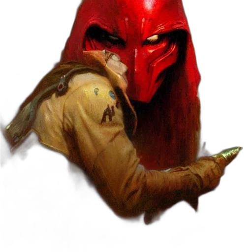 mask, creature, face, weapon transparent PNG cut-out