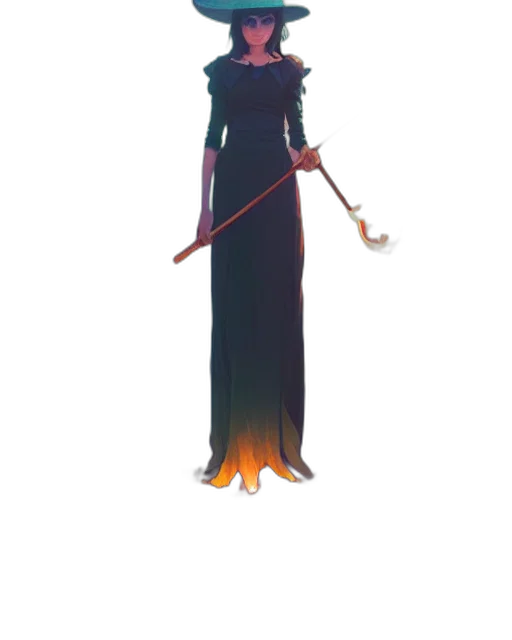 staff, sword, dress, weapon, concept art, fantasy art, pixel art, 3d render transparent PNG cut-out