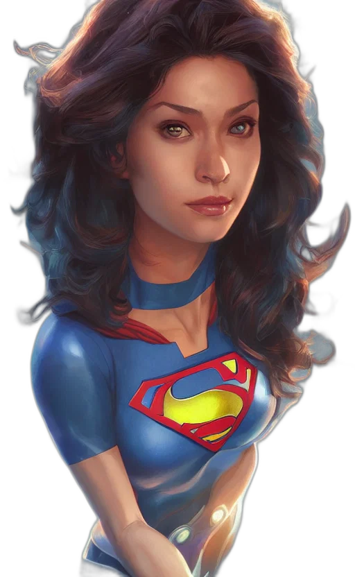 face, comic book art, fantasy art, photorealistic transparent PNG cut-out