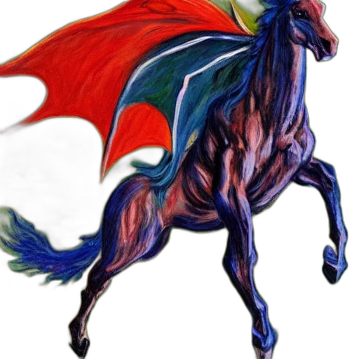 dragon, animal, staff, creature, fantasy art, concept art, photorealistic, watercolor transparent PNG cut-out