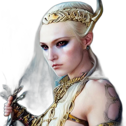 dragon, jewelry, staff, sword, fantasy art, concept art, photorealistic, comic book art transparent PNG cut-out