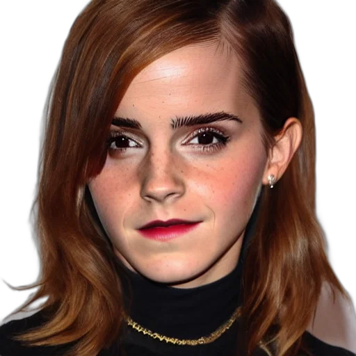 face, hair, jacket, jewelry transparent PNG cut-out