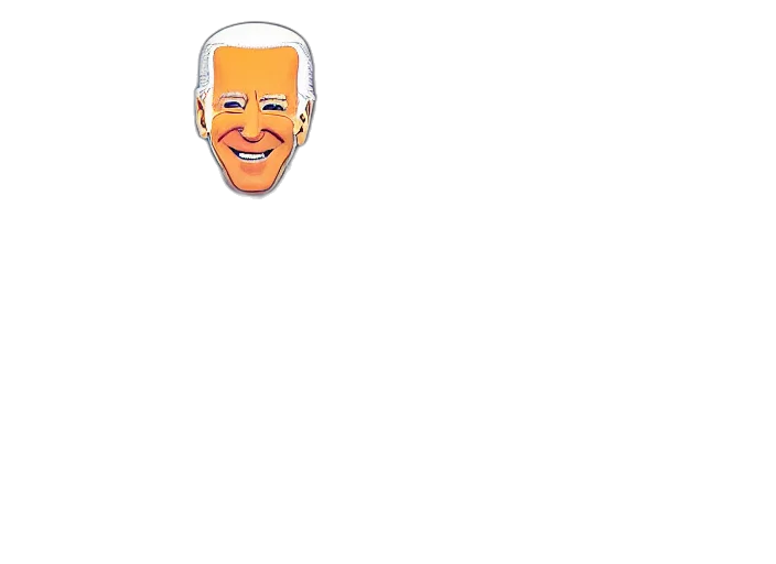 face, mask, creature, robot, joe, biden, jigsaw, puzzle transparent PNG cut-out