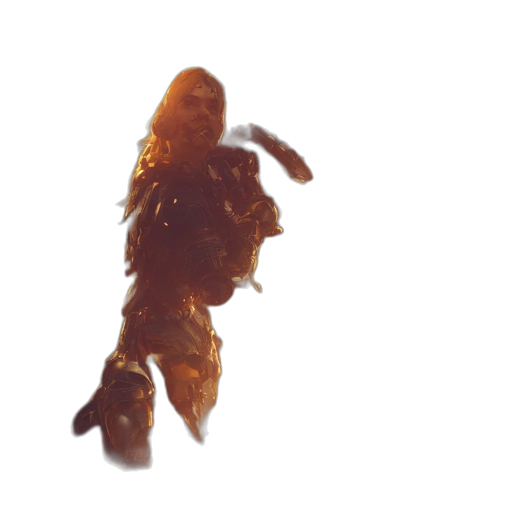 creature, dragon, mask, hair transparent PNG cut-out