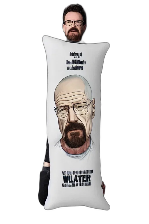 bottle, mask, hair, cartoon, photorealistic, concept art, 3d render, walter transparent PNG cut-out