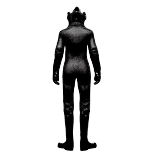 robot, mask, creature, animal, concept art, 3d render, cyberpunk, cat transparent PNG cut-out