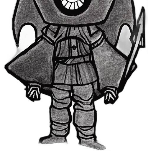 mask, staff, jacket, creature, concept art, comic book art, cartoon, fantasy art transparent PNG cut-out