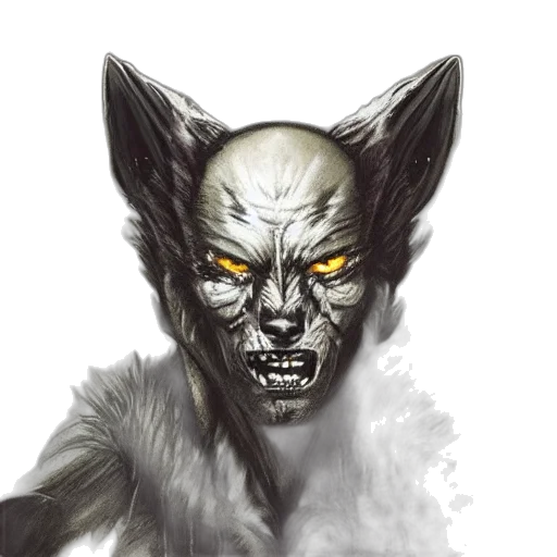 creature, face, mask, animal transparent PNG cut-out