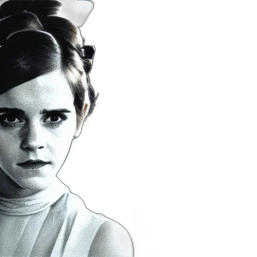 face, dress, comic book art, photorealistic, concept art, film, still, emma transparent PNG cut-out
