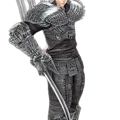 sword, weapon, staff, robot transparent PNG cut-out