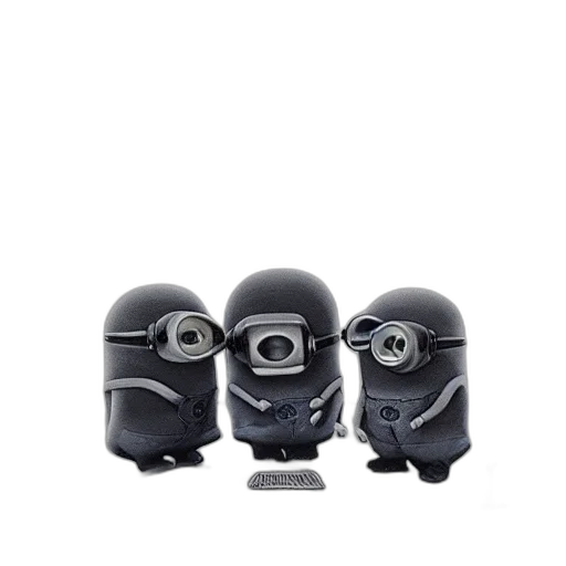robot, mask, face, 3d render, concept art, zdzisław, beksinski, minion transparent PNG cut-out