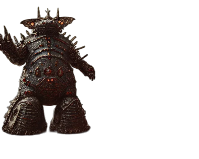 robot, creature, dragon, staff transparent PNG cut-out