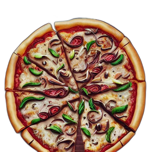 food, umbrella, jacket, photorealistic transparent PNG cut-out