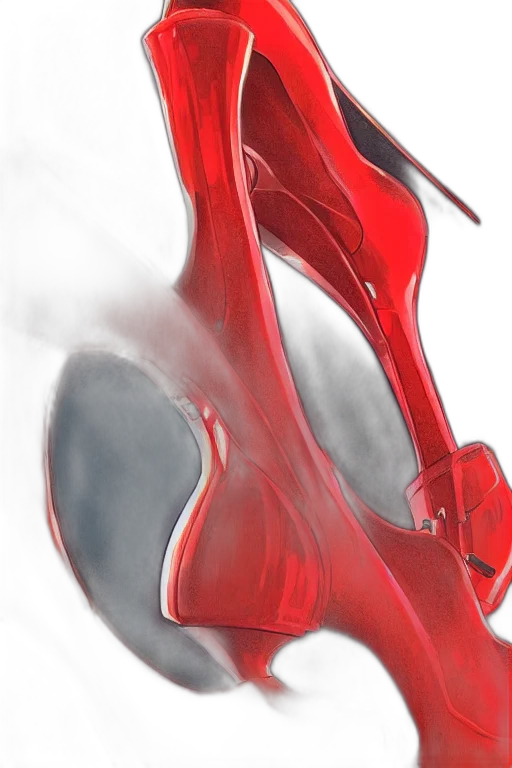 shoes, dress, mask, weapon transparent PNG cut-out