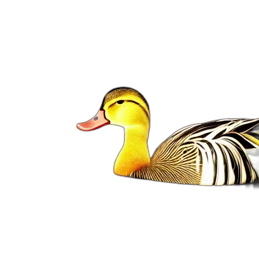 animal, creature, hat, crown, 3d render, photorealistic, concept art, pixel art transparent PNG cut-out